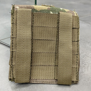 Подсумок под 2 гранаты на Молли, Мультикам, Cordura 1000D, тактический чехол под две гранаты на Молли