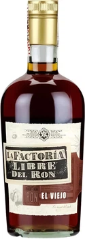 Ром La Factoria Libre del Ron El Viejo 0.7 л 40% (8410490267258)