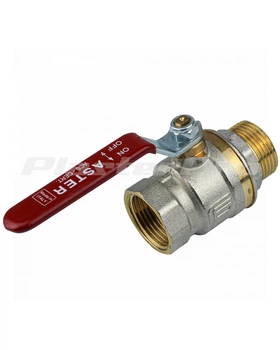 Кран 1" воздушный (на трасу) Putzmeister М740/4 Original красный