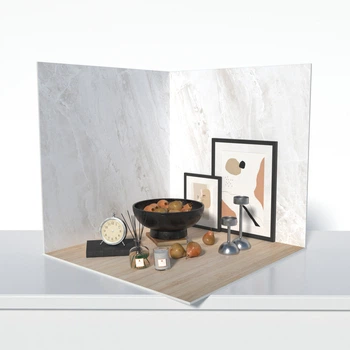 Пластиковый угловой 3d фотофон, PolyPlast 50x50x50см - №61047