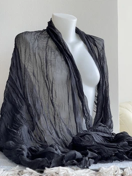 Парео чорне ONE SIZE (170х100см) Silk Route а-2260