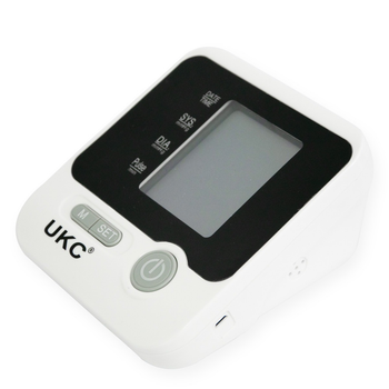 Автоматический тонометр электронный "UKC BL-8034", аппарат для измерения давления на руку (1009974-White)