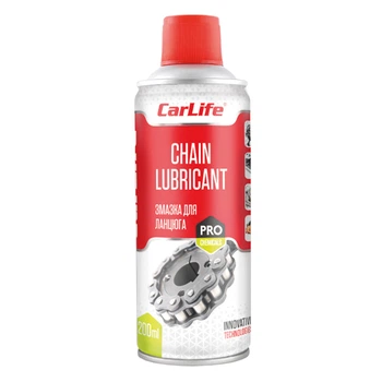 Мастило для ланцюга CarLife Chain Lube Road 200мл для мотоцикла та велосипеда антифрикційна рідина (LI-D_22-O)