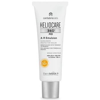 Солнцезащитная эмульсия для кожи склонной к покраснениям SPF 50 Cantabria Labs Heliocare 360 50 мл.