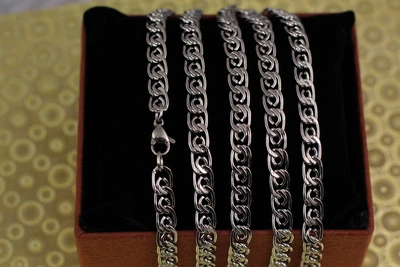 Цепь Xuping Jewelry лав 50 см 6 мм серебристая