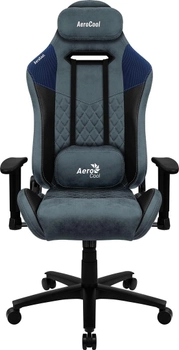 Fotel gamingowy Aerocool AC-280 DUKE AEROAC-280DUKE-BK/BL Niebieski