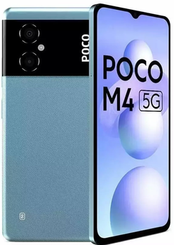 Smartfon POCO M4 5G 4/64GB DualSim Cool Blue (MZB0BFAEU)