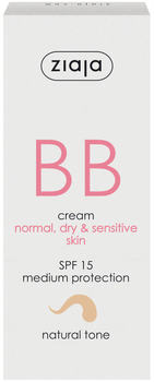 BB Krem do cery normalnej SPF15 Ziaja 50 ml (5901887038368)