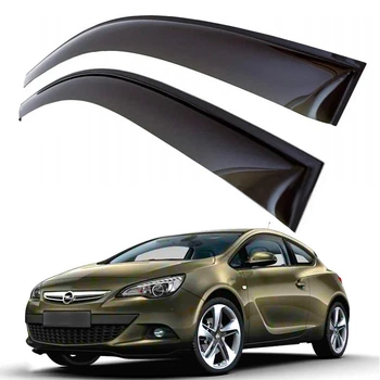 Дефлекторы окон ветровики Peugeot 208 хетчбек (3 двери) 2012+, (VL-Tuning) - на Пежо 208