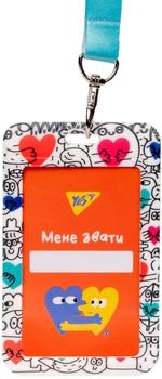 Бейдж пластиковий на стрічці YES Stand with Ukraine слайдер (940306)