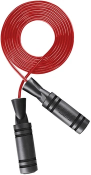 Скакалка з підшипниками 4FIZJO Basic Black/Red (P-5907739313133)