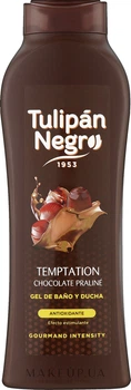 Гель для душа "Шоколадное пралине" Tulipan Negro 650мл