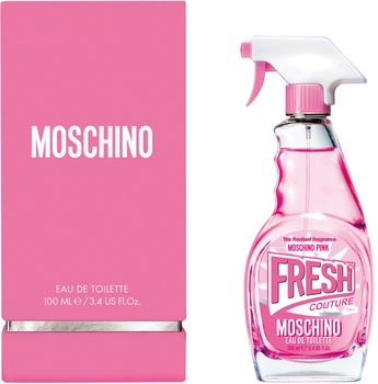 Woda toaletowa damska Moschino Fresh Pink Couture 100 ml (8011003838066)