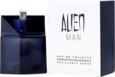 Woda toaletowa męska Mugler Alien Man Refillable 50 ml (3439600029741)