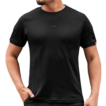 Тактична футболка S.archon S299 CMAX Black L з коротким рукавом
