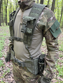 Тактический Разгрузочный Пояс (Модульная Военная Разгрузка, РПС, Ременно-Плечевая Система) XL