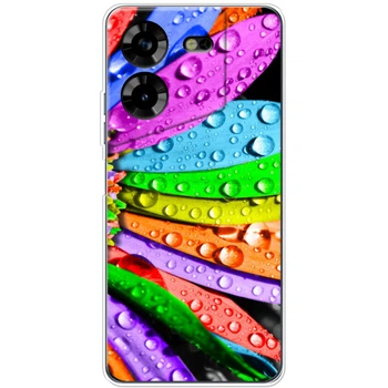 Силіконовий чохол BoxFace Tecno POVA 5 Colored Chamomile (48113-up620)