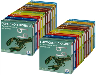 Презервативи Гороскоп Любви Асорті Блок 3 шт х 24 упаковки ( ROZ6400229318)