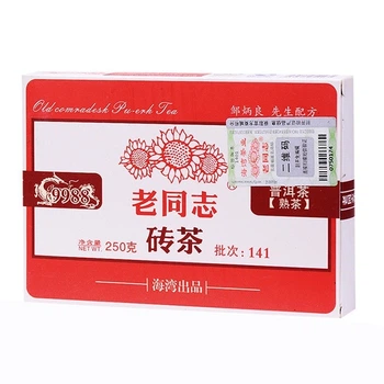 Чай Шу Пуэр Haiwan Lao Tong Zhi 9988 141 2014 года 250 г
