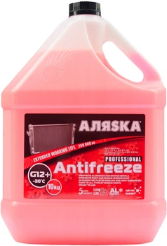 Антифриз Аляsка G12+ -30°С Червоний 10 кг (4820159716616)