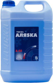 Тосол Аляsка А-40 еко -30°С 5 кг (4820159710140)