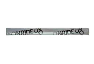Светоотражающая полоска на запястье или штаны, фликер ONRIDE серебристая 3х34см