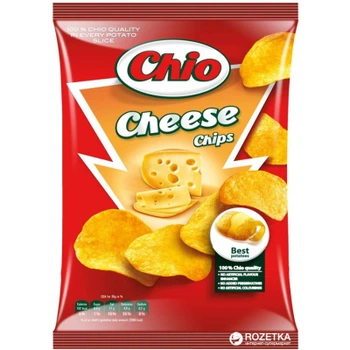 Чипсы Chio Chips со вкусом сыра 75 г (5997312700580)
