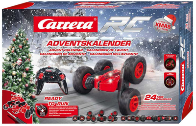 Kalendarz adwentowy Carrera 240009 Turnator 2,4 GHz 1:24 (9003150122418)