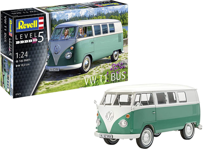 Збірна модель Revell VW T1 Samba Bus 1:24 (4009803076751)