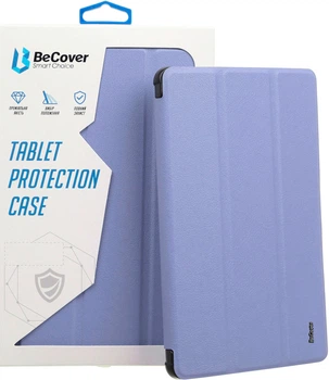 Чохол для планшета Apple iPad 10.2 2019/2020/2021 BeCover Tri Fold Soft TPU Silicone Purple (BC_708517)