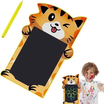 Планшет дитячий 8.5" LCD дошка для малювання Writing Tablet Cat Yellow