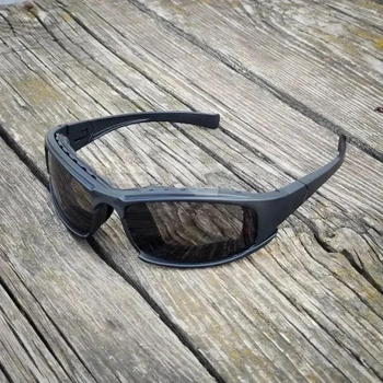 Тактичні балістичні окуляри чорні Oakley 1702316035