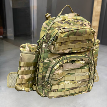 Военный рюкзак 80 л с РПС, WOLFTRAP, Мультикам, тактический рюкзак для военных, армейский рюкзак для солдат