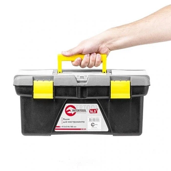 Ящик для инструмента INTERTOOL BX-0316 Кейс пластиковый 412*214*188 мм