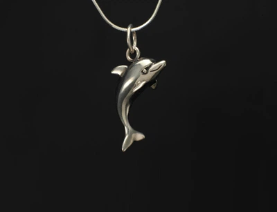 Кулон “Дельфінчик” зі срібла 925 (АРТ. №284) Dadiverin Jewelry
