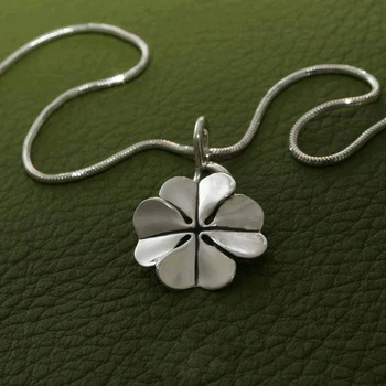 Срібний кулон “Чотирилисна конюшина” (АРТ. №277) Dadiverin Jewelry