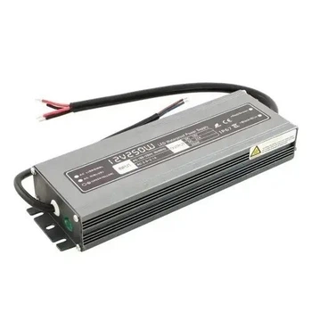 Блок питания DC 12V 250W WBP-250 20А герметичный 228x72x32 мм BIOM Professional