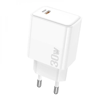 Зарядне мережеве BOROFONE BA77A (PD 30W) Білий