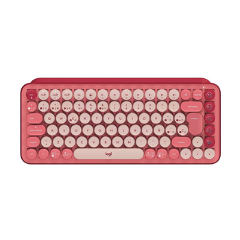Клавіатура Logitech POP Keys Wireless Mechanical Keyboard UA Rose (920-010737)