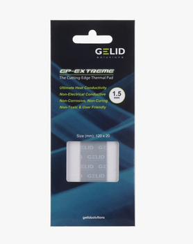 Термопрокладка Gelid GP-Extreme 120х20х1.5 мм 12w/mk