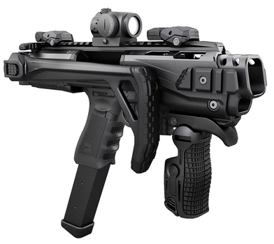 Обвіс тактичний FAB Defense K.P.O.S. Scout для Glock 17/19. К: чорний
