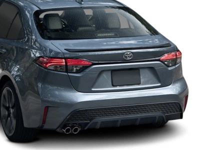 Спойлер лип багажника Toyota Corolla 2019- ABS пластик, колір чорний глянець для Toyota Corolla 2019- (8090)