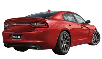 Спойлер Dodge Charger 2015-2019 ABS пластик, цвет черный глянец для Dodge Charger 2015-2019 (8100)