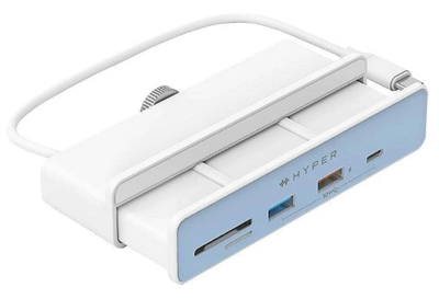 USB-хаб Hyper USB Type-C 6-in-1 for iMac 2021 24" (6941921148003)