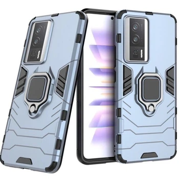 Захисний чохол Deexe Hybrid Case для Xiaomi Poco F5 Pro / Redmi K60 / Redmi K60 Pro - Blue