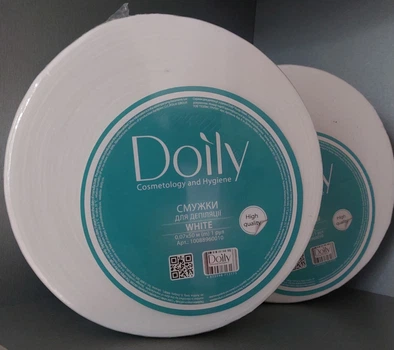 Папір для депіляції Doily в рулоні, білий, 50 м