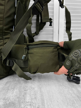 Тактический Рюкзак Mil-Tec Ranger 75л 35 х 20 х 70см Олива/Зеленый с Дощевиком