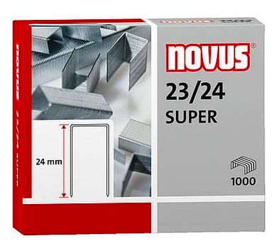 Скобы для степлера NOVUS № 23/24 SUPER ( 042-0644 )