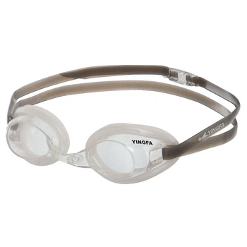 Очки для плавания стартовые Zelart Yingfa Fit 330AF White-Light Grey