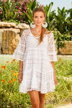 Пляжное платье прошва Fresh Cotton 1607 F-1с 46(L) Белый